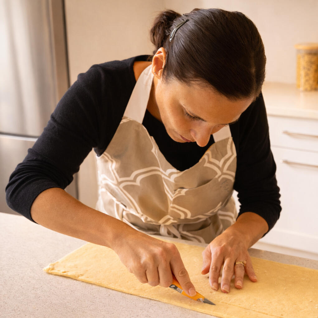 Lisa’s Pantry – Artisan Croissants Freshly baked artisan croissants made from scratch in a home kitchen